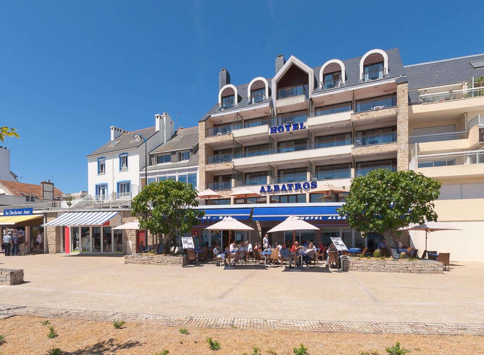 Albatros Hotell Quiberon Exteriör bild
